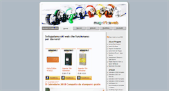 Desktop Screenshot of magnificaweb.it